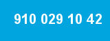 910 029 10 42 910 029 10 42